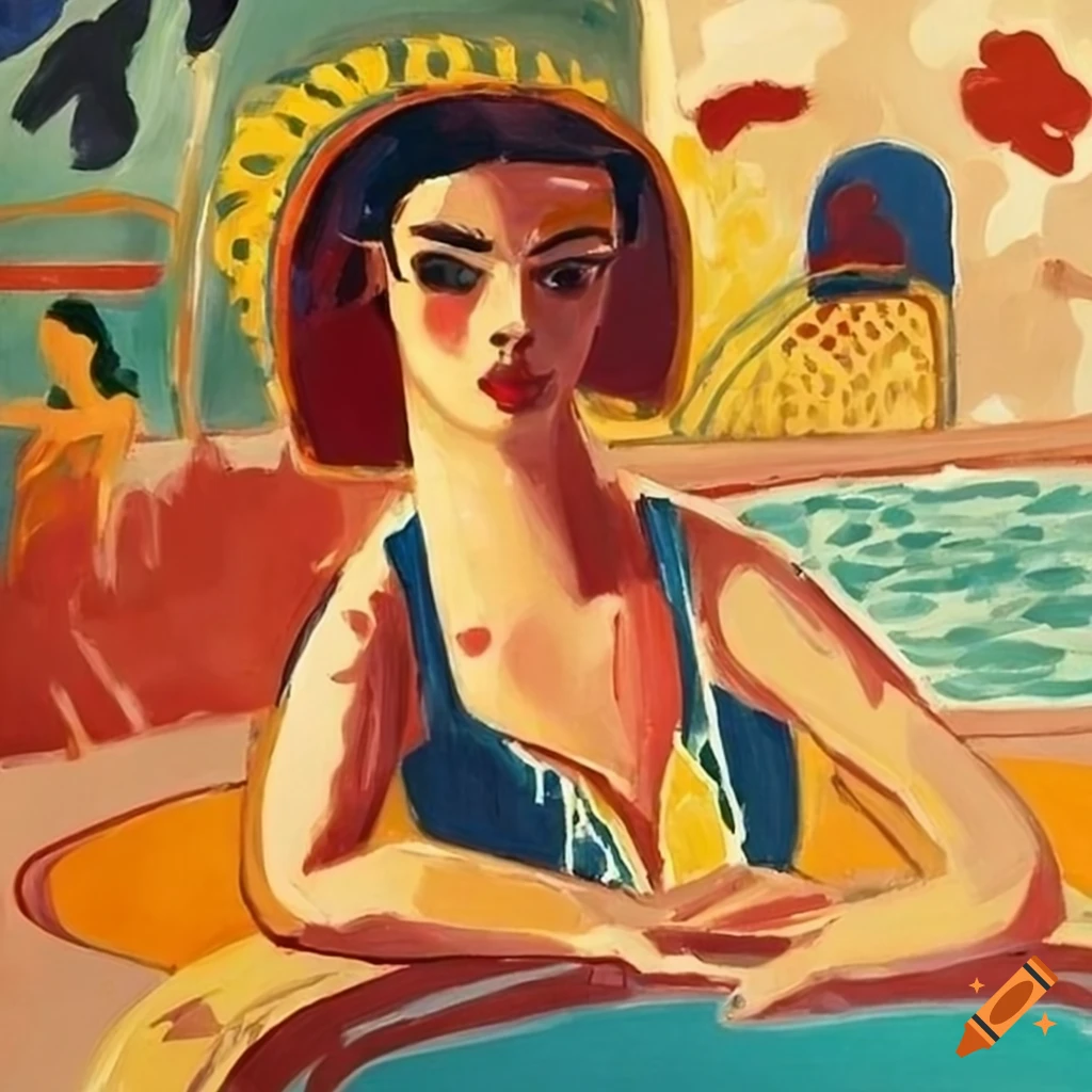 Pool party by Andr&eacute; Derain