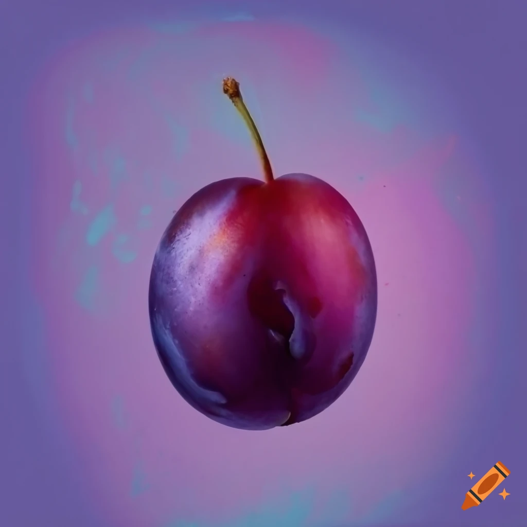 Plums on Craiyon