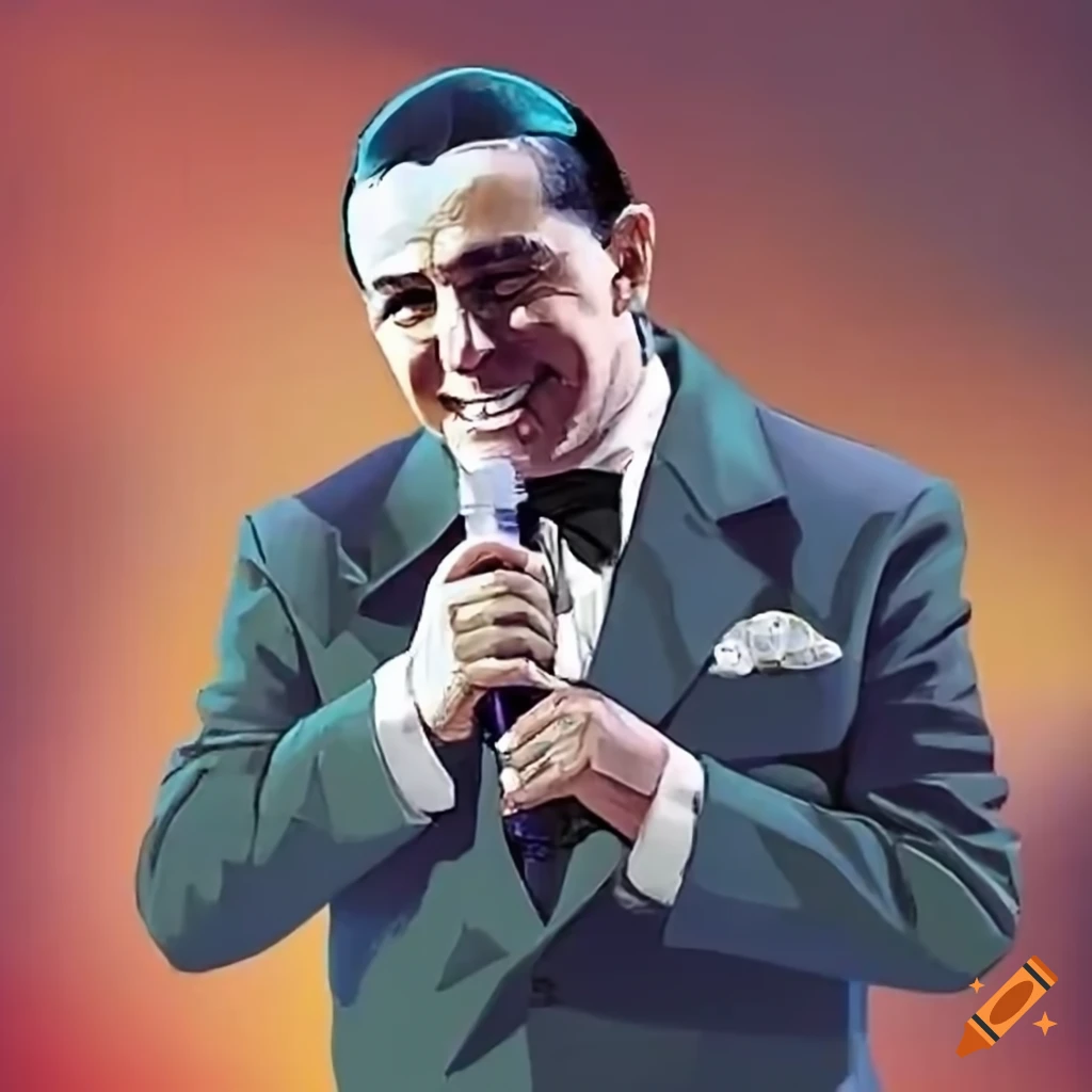 Carlos Gardel singing karaoke