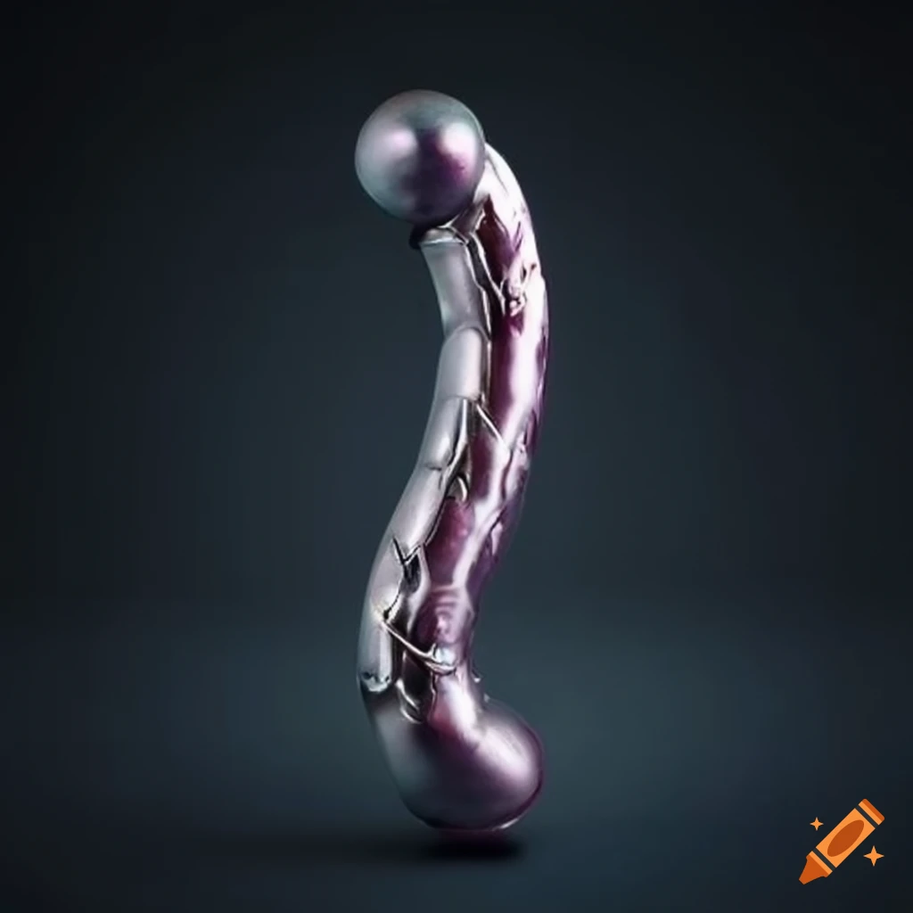 Metallic futuristic sausage