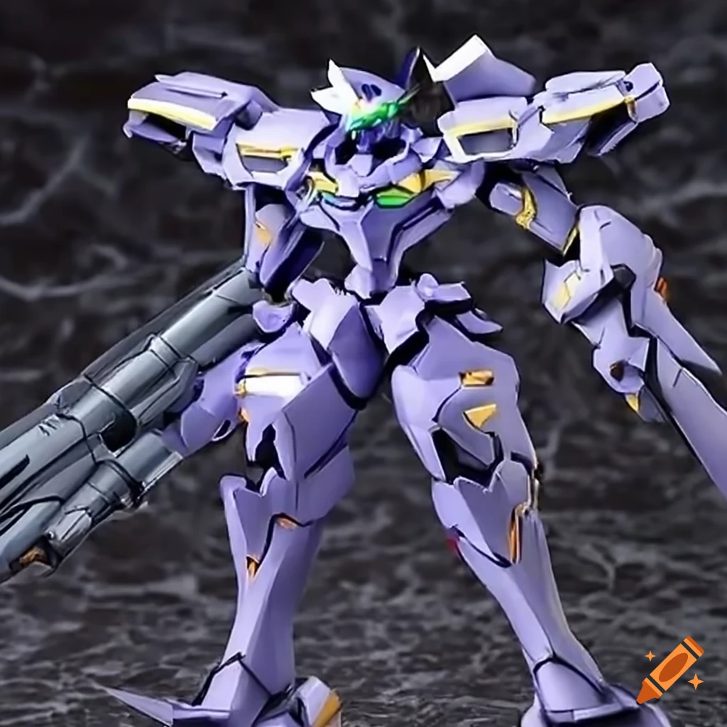 Mecha figurine inspired by Muv Luv