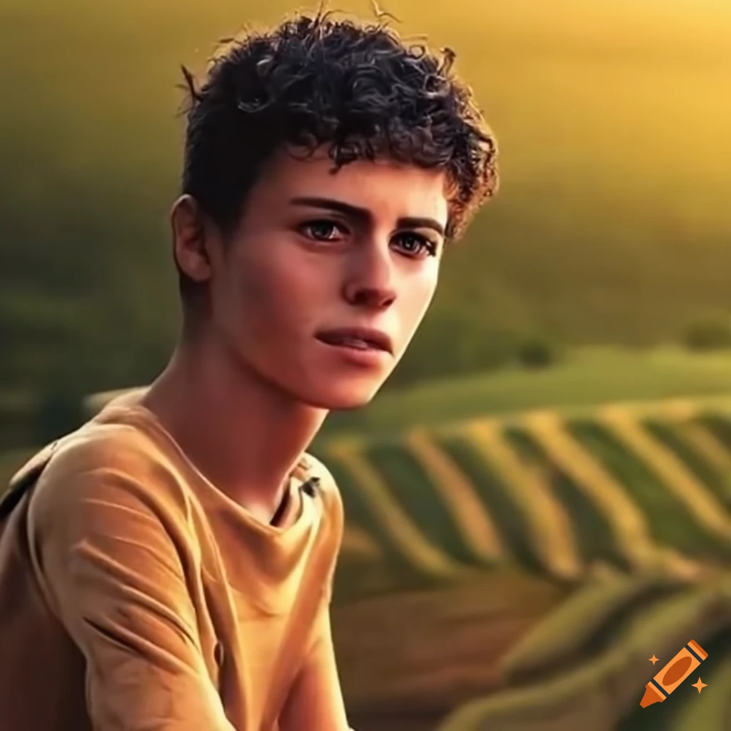 Rodrigo, a young European farmer