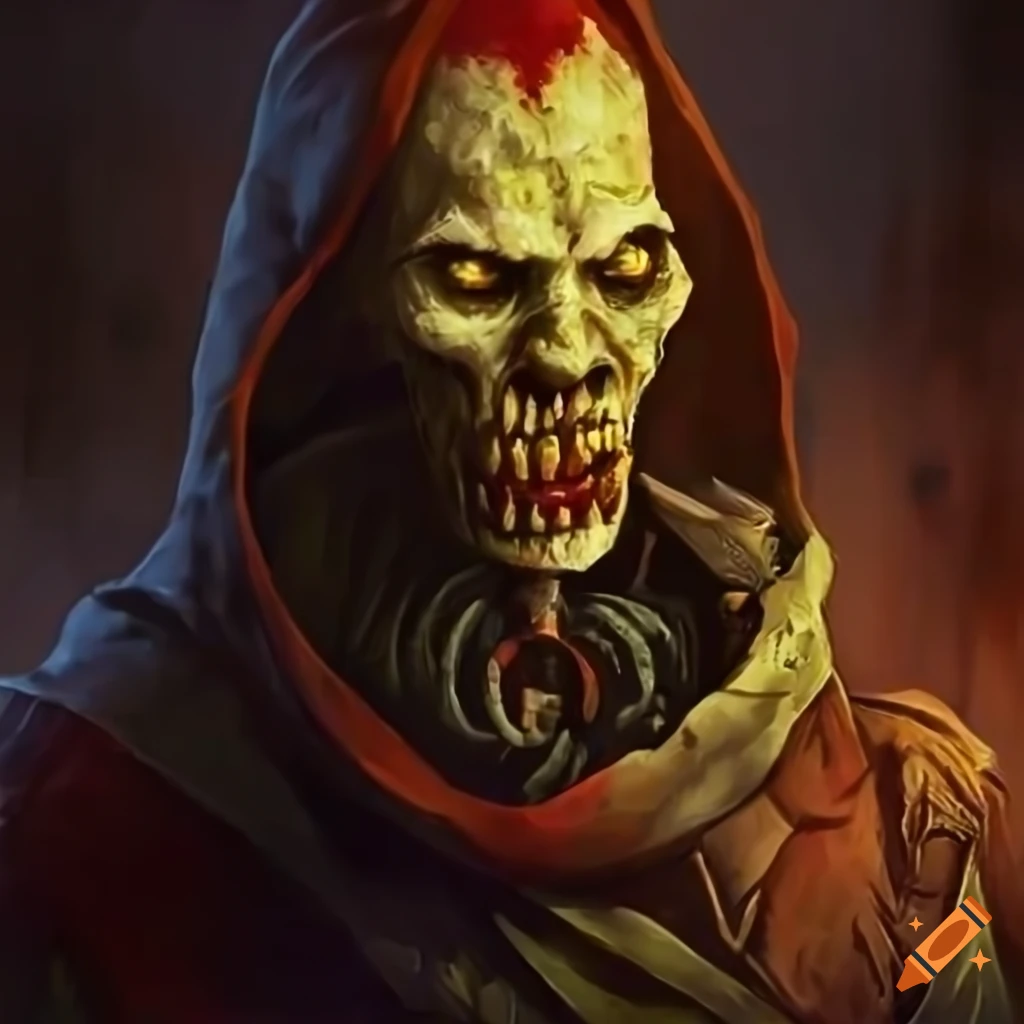Civilian undead character