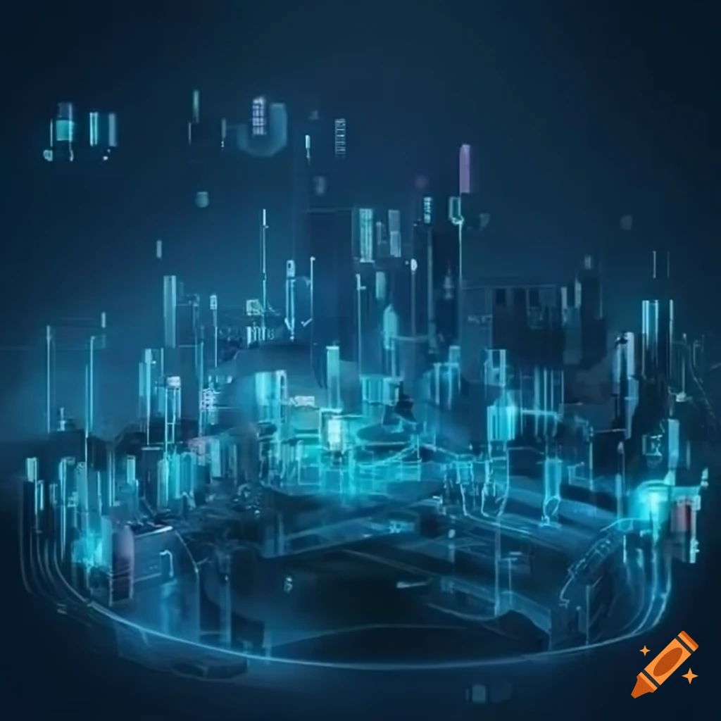 Abstract representation of big data and computing intelligence