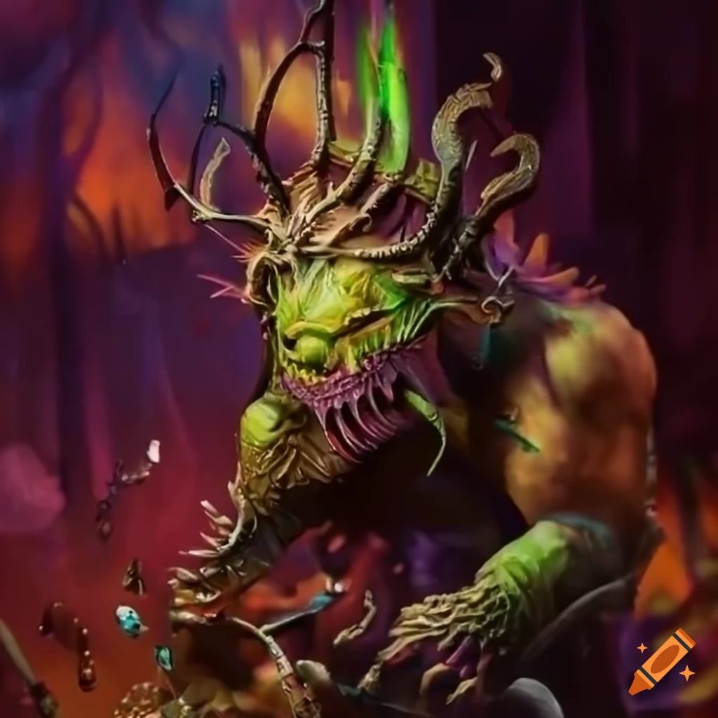 Colorful Age of Sigmar Gloomspite Gitz