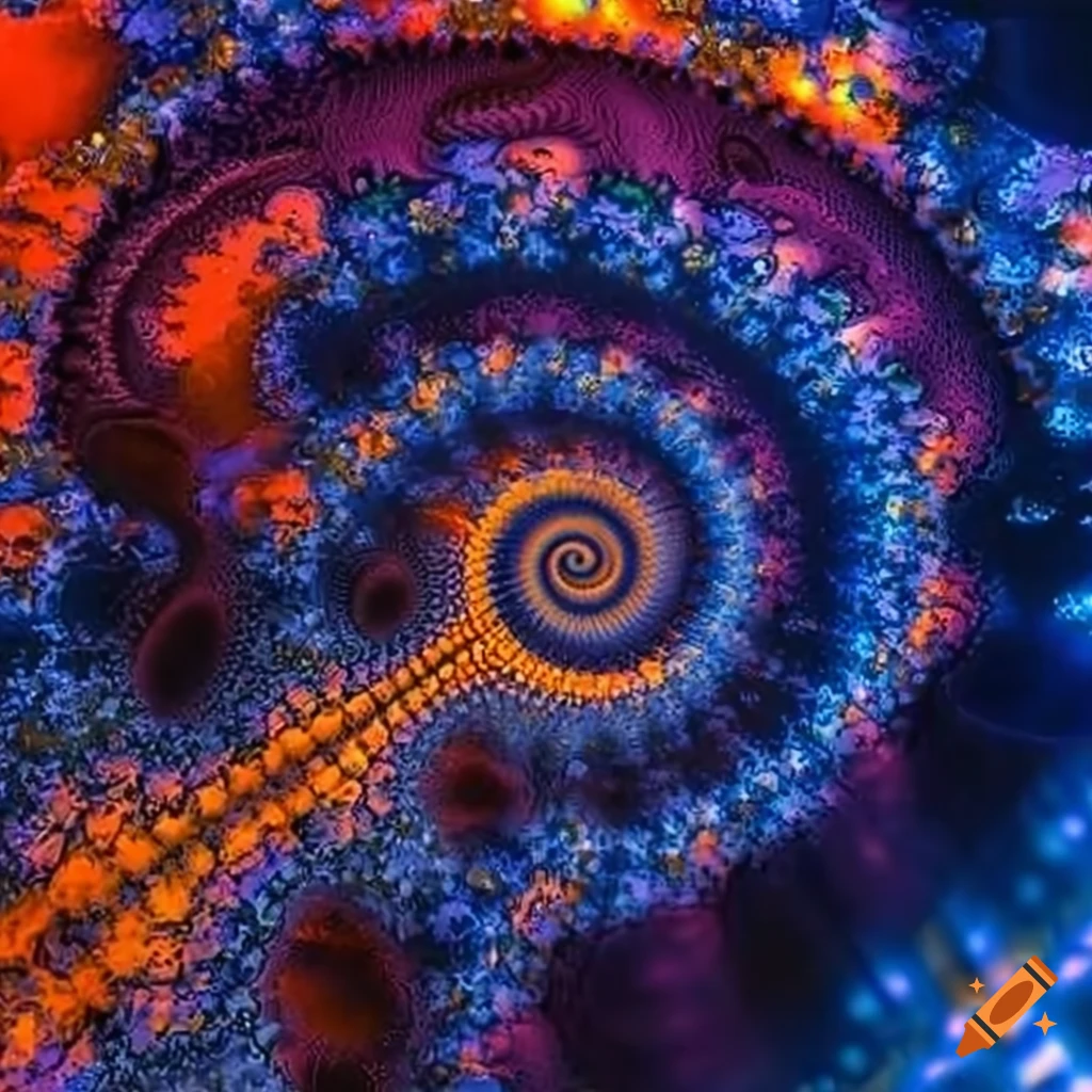 Fractal technology design on Craiyon