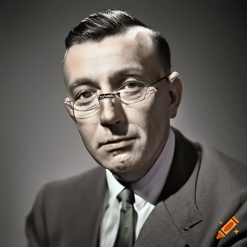 1950s portrait of man named Howard Testis