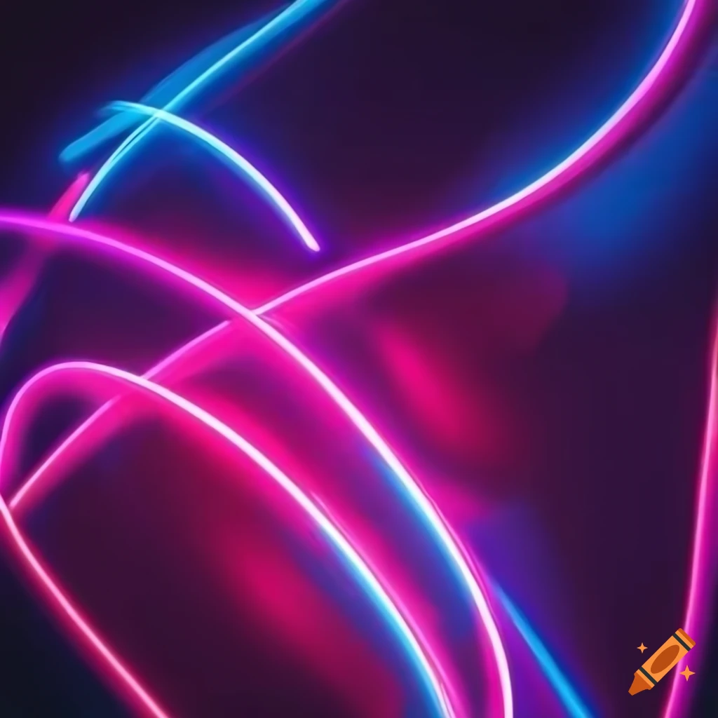 Abstract neon lights background