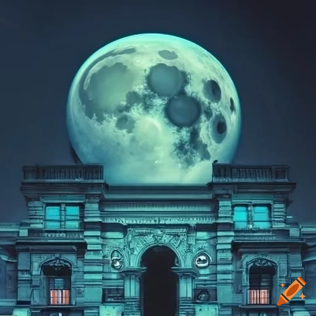 Public library on the moon