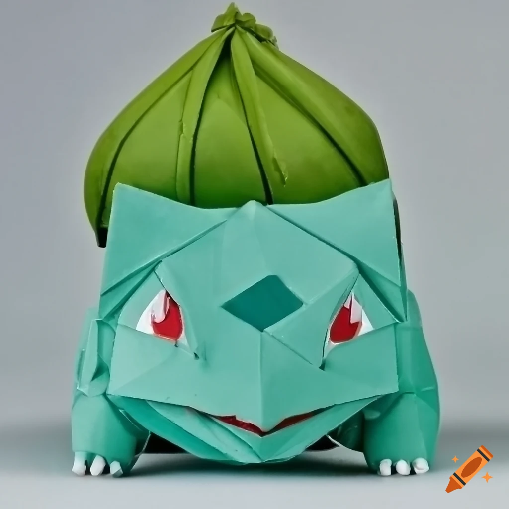 Origami Bulbasaur