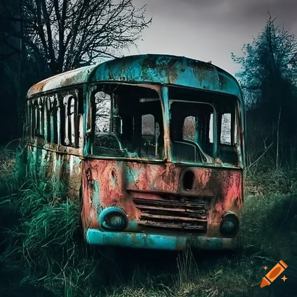 Abandoned bus