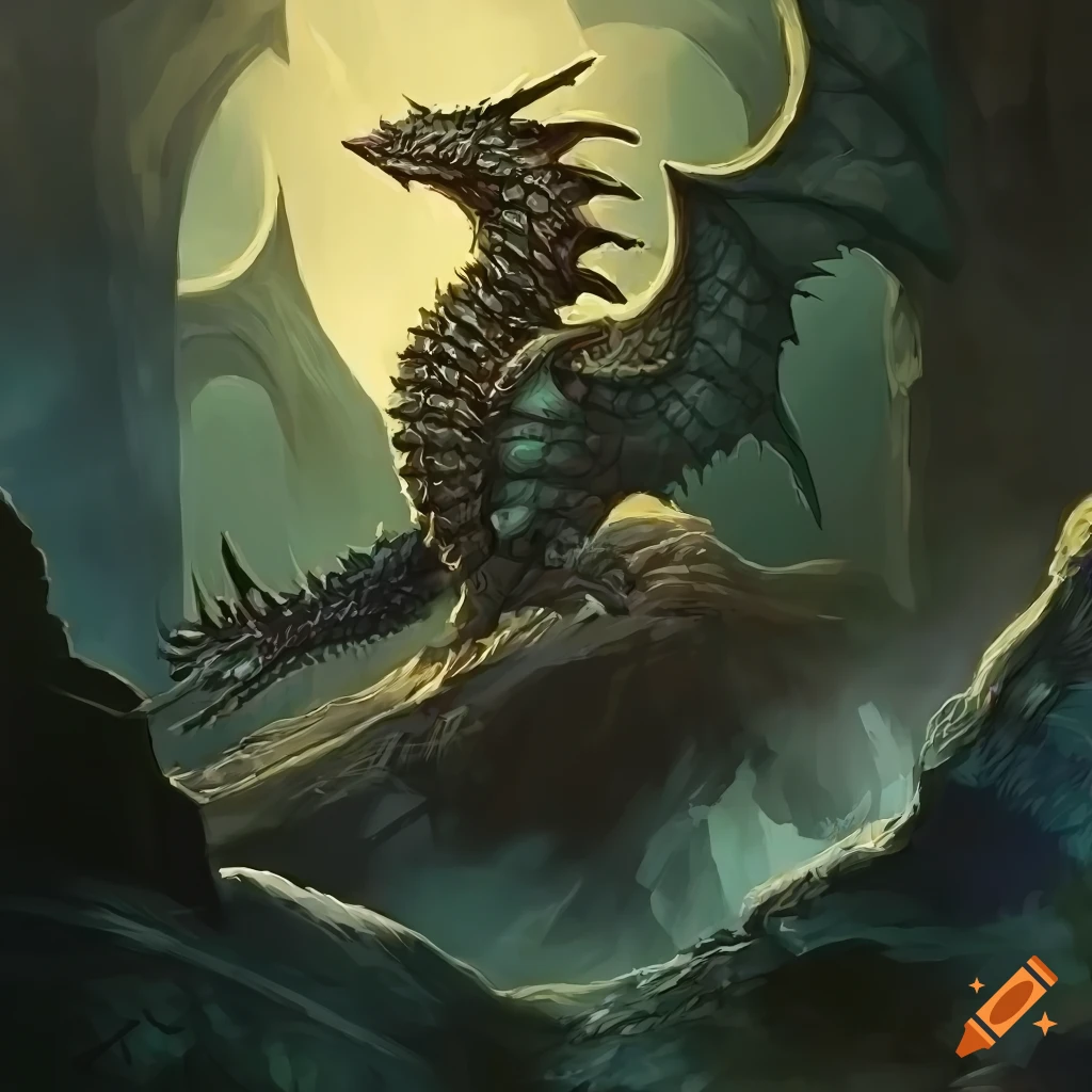 Altar of Strongnasmist Dragon Magic: The Gathering art