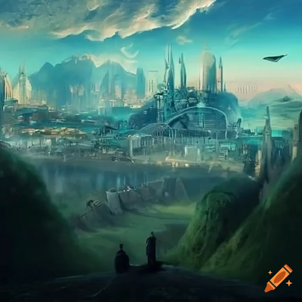 European utopia symbolizing a united Europe