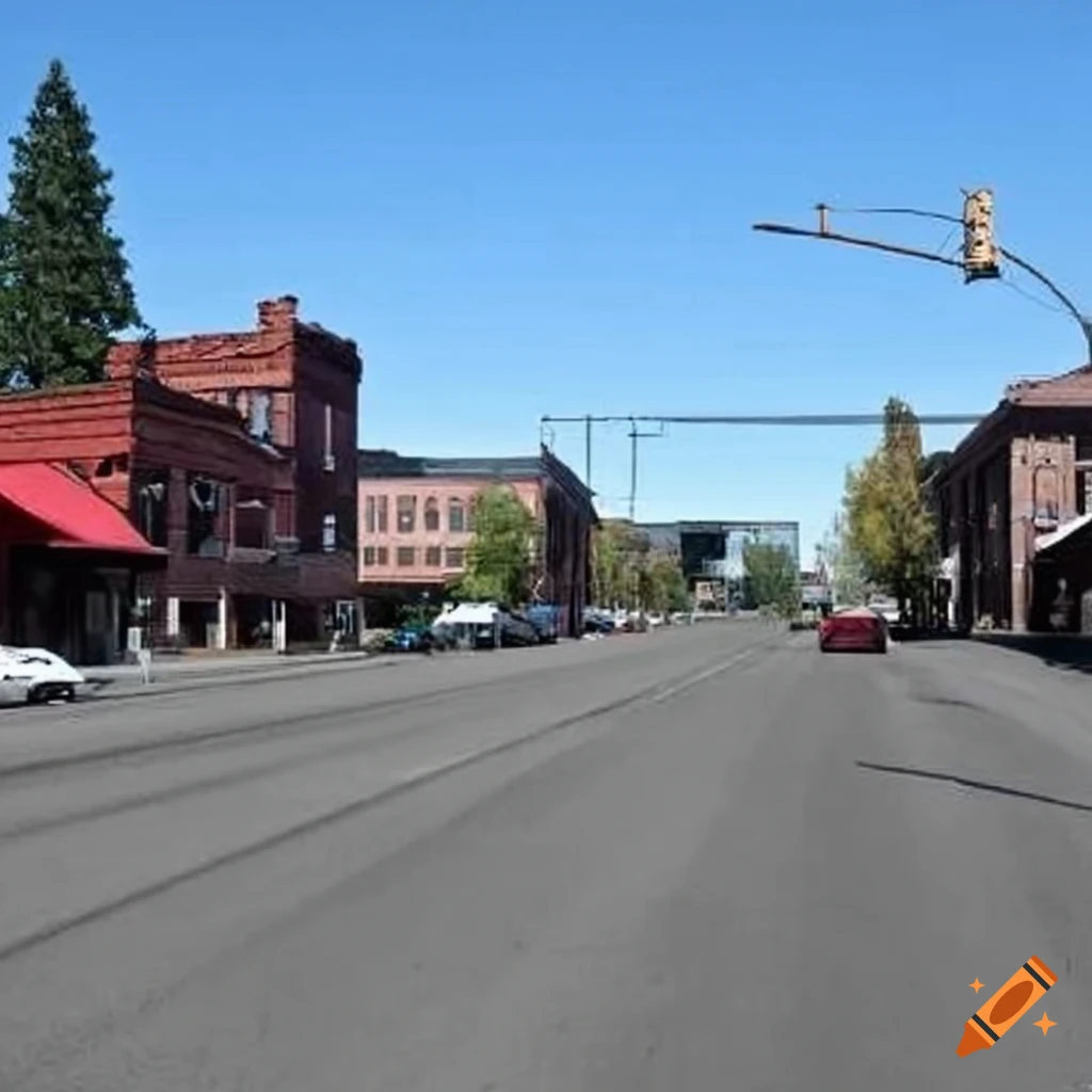 Street view of the Ninth Circle of Hell in Spokane, WA
