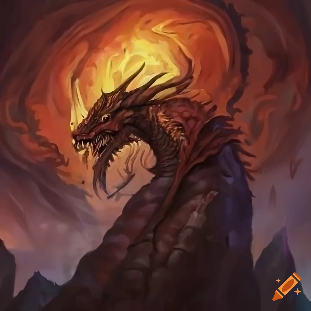Altar of Strongnasmist Dragon Magic: The Gathering art