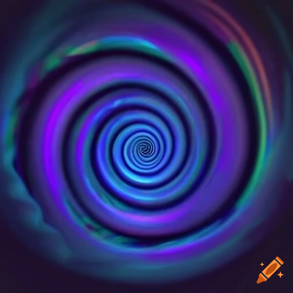 Spiral optical effect