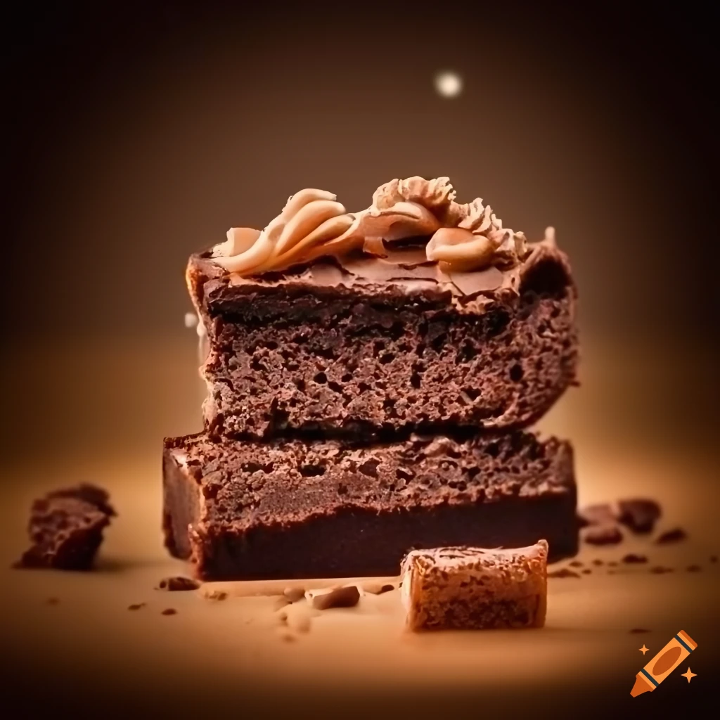 Renaissance-style logo for 'brownie babies' cake and brownie company