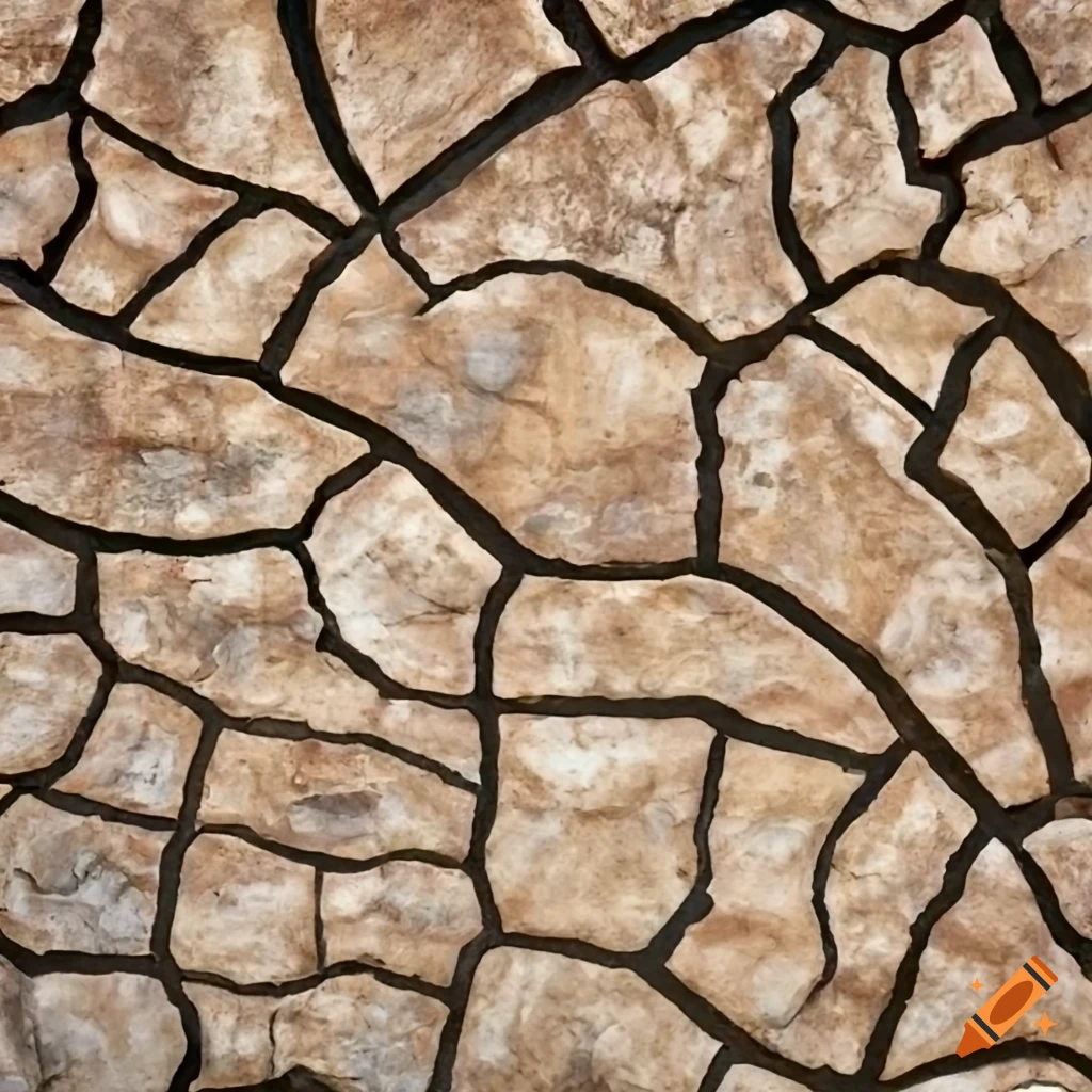Jagged natural large uneven flagstone texture