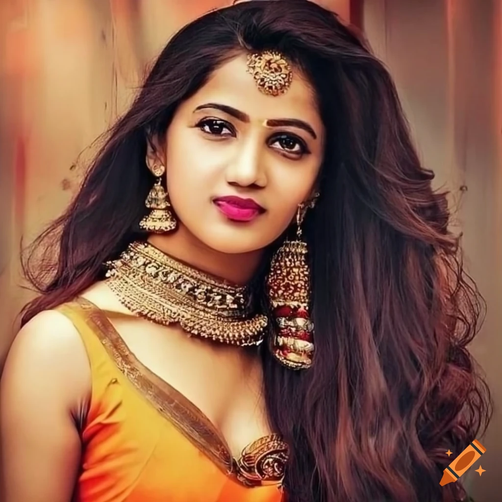 Group of Indian girls in traditional attire