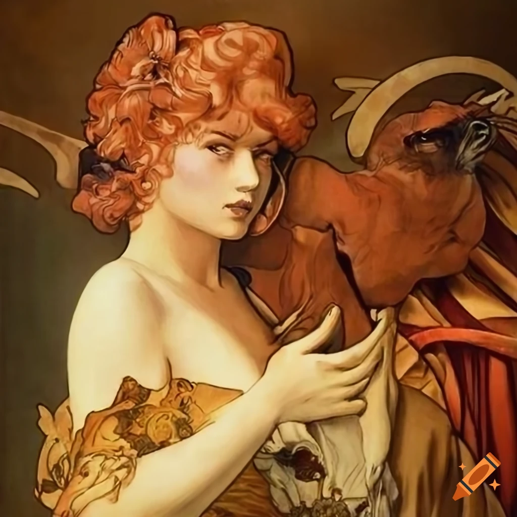 Artistic collaboration with James Gurney, Norman Rockwell, Alphonse Mucha, and Bernini featuring a Batman villainess