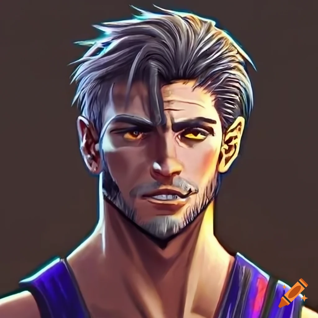 Maric with sandy blonde hair and a lean athletic build