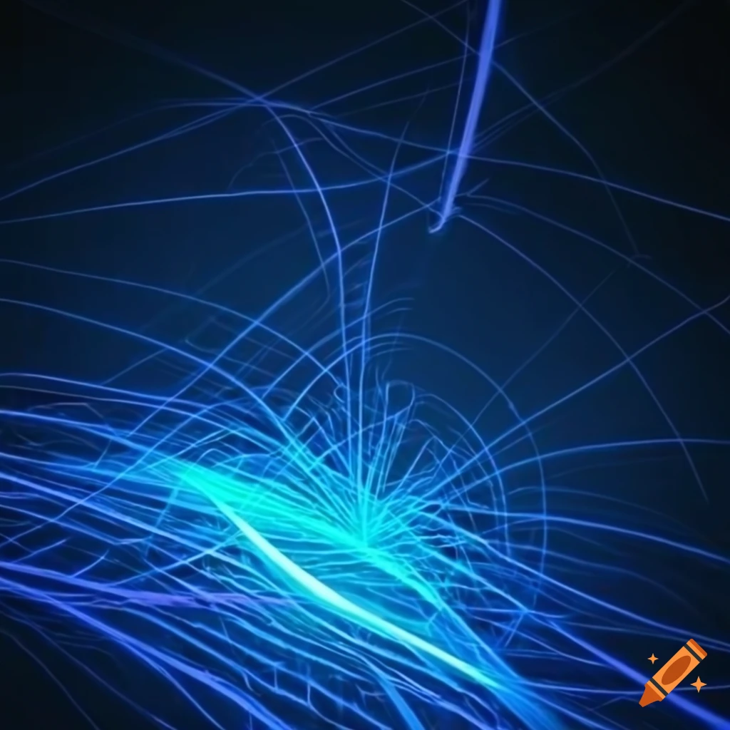 Image of cool glowing lines