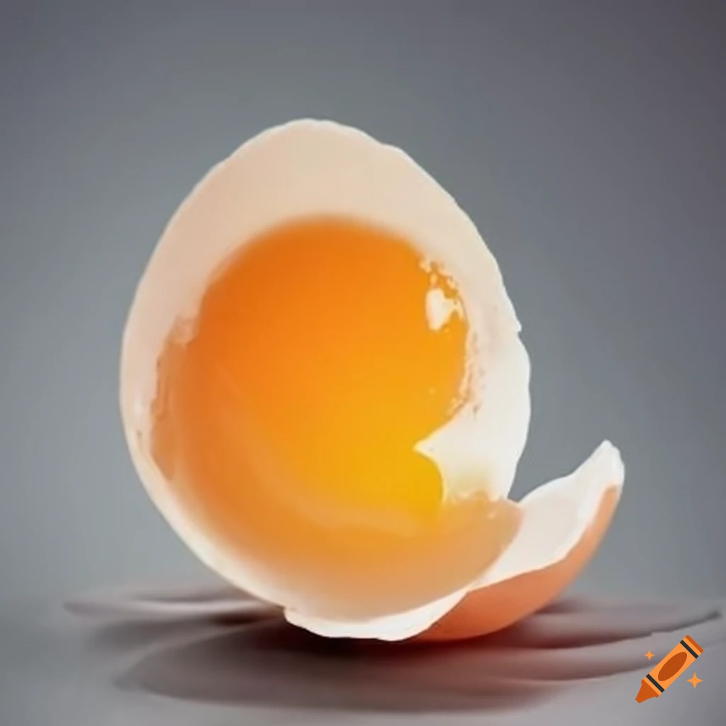 Half of a boiled egg