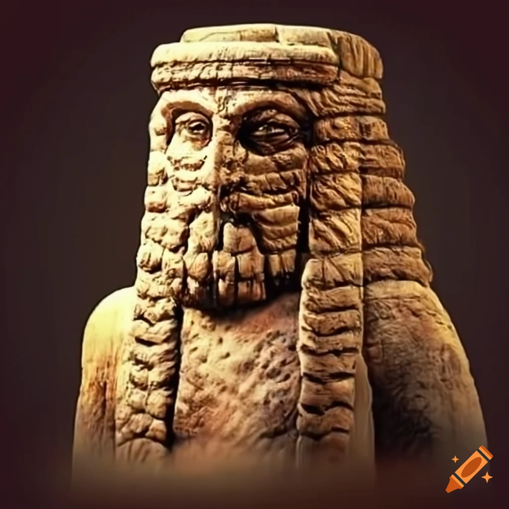 Ark from the Atrahasis story, part of the Akkadian flood myth