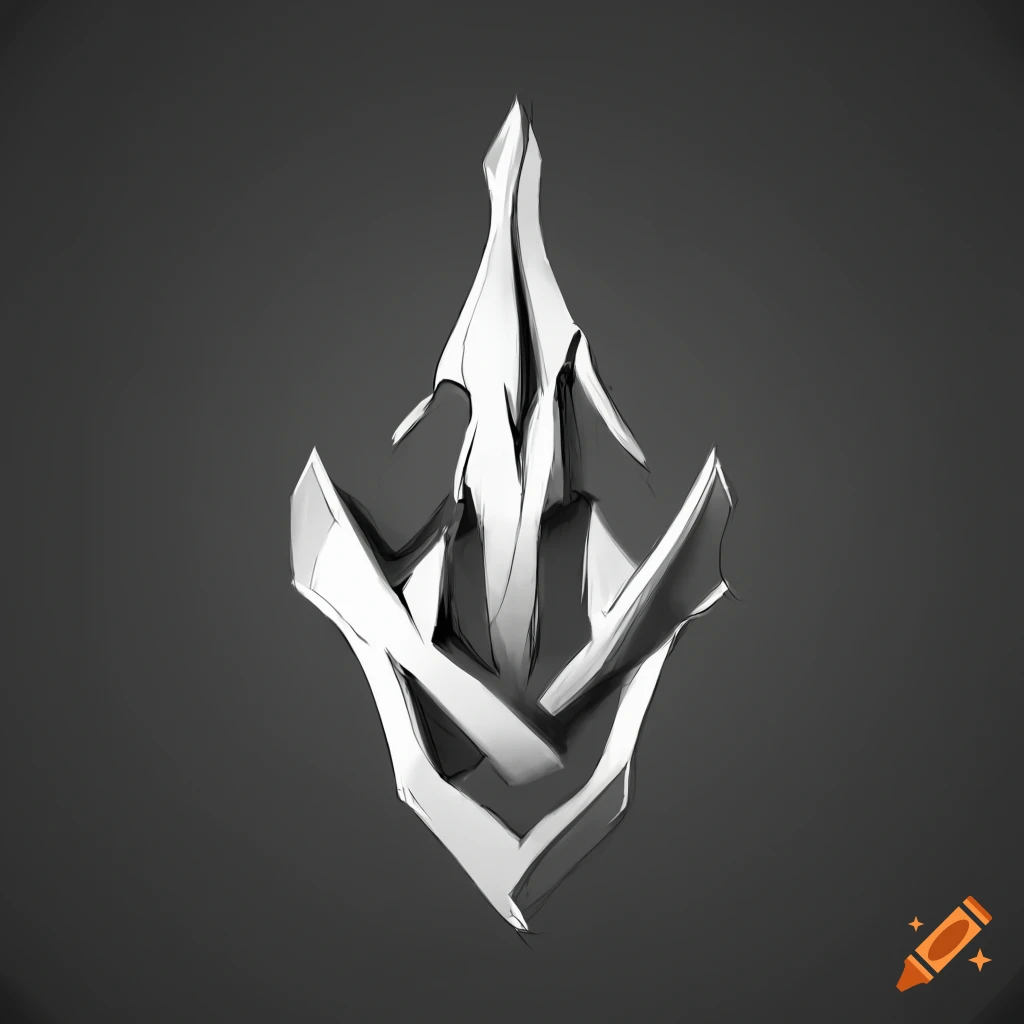 Seeker logo in stylized black and white design