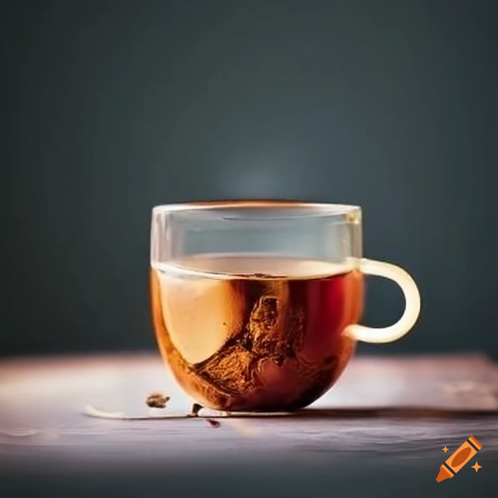 Cinnamon flavored tea in a teacup
