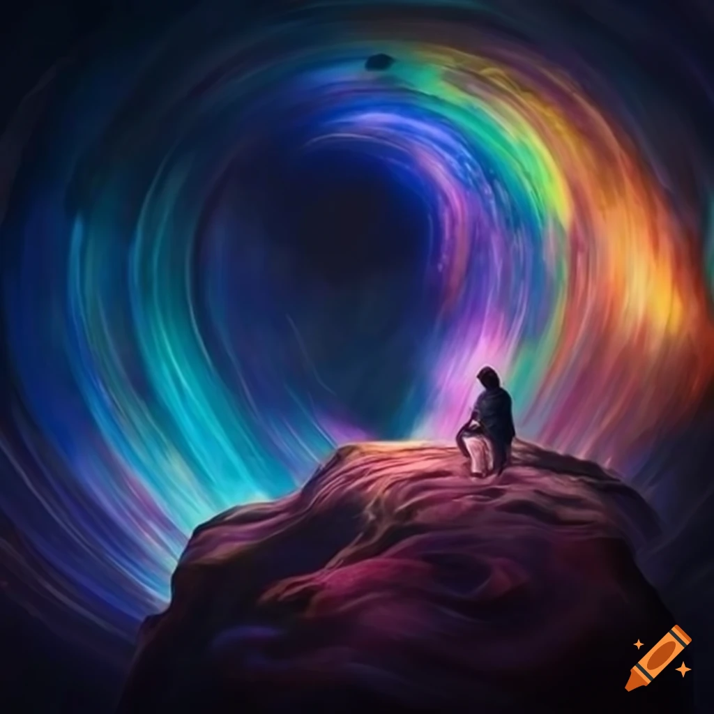 Mesmerizing art depicting wonders of deep space in dreams