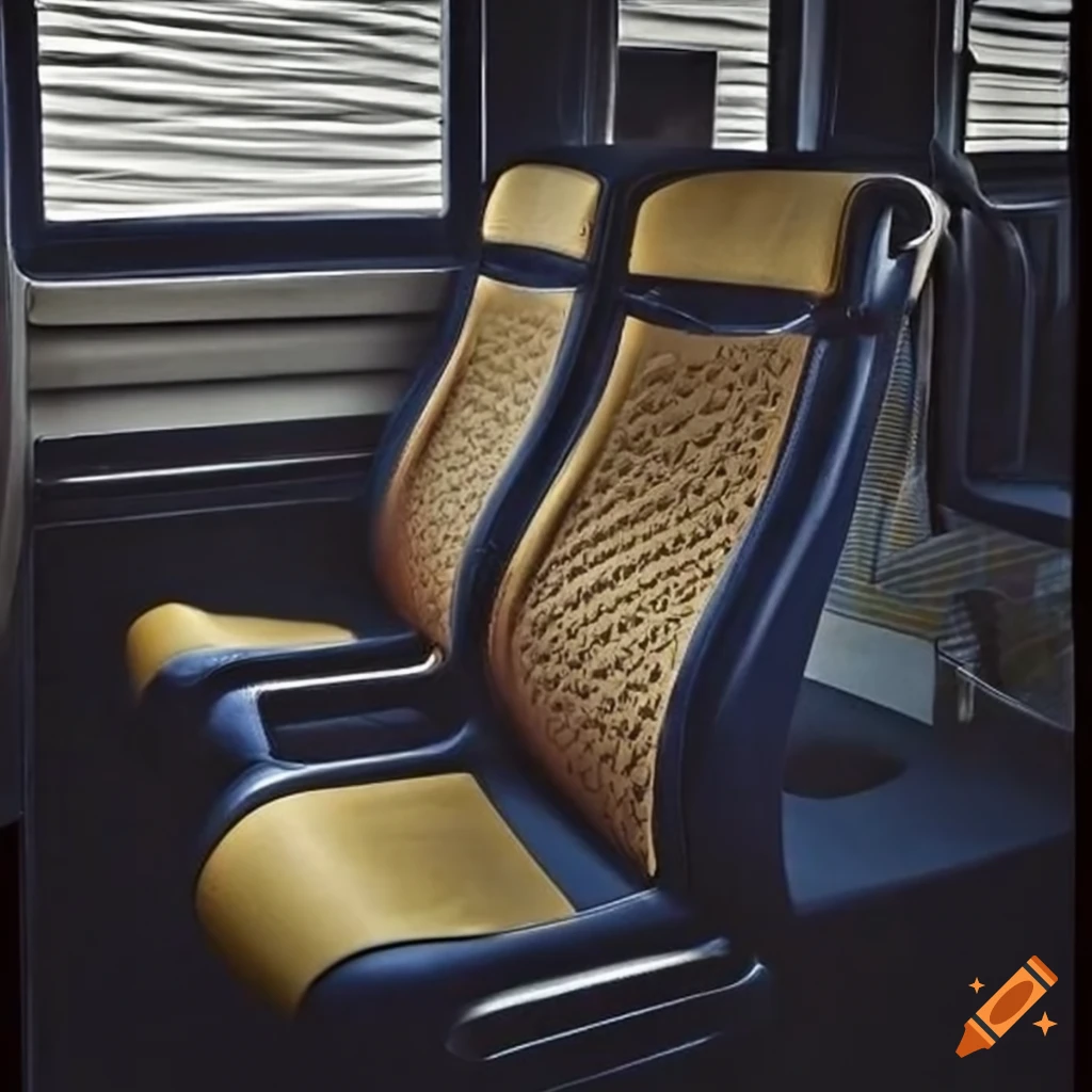 Left side of bus seats