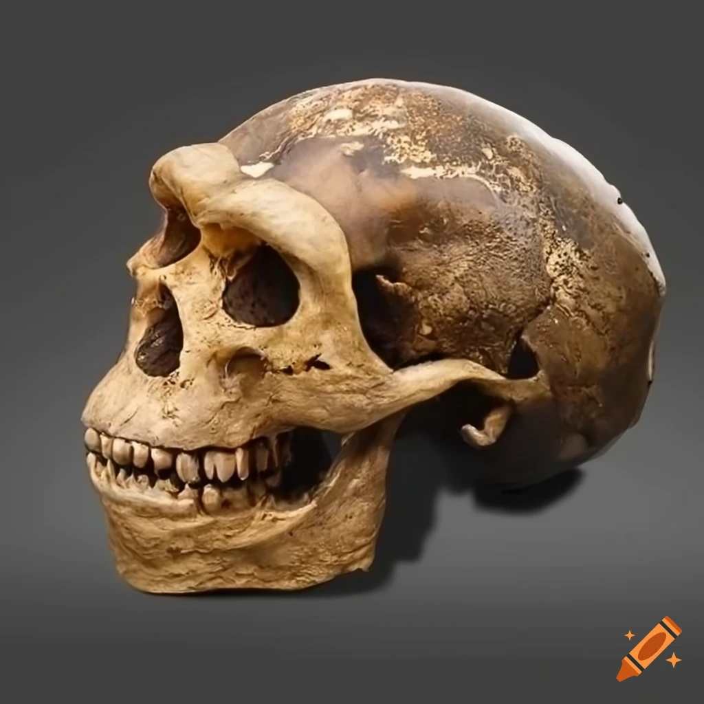 Neanderthal skull