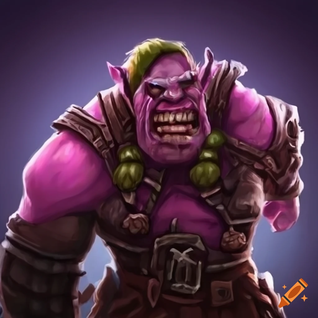 Orcs with pink skin