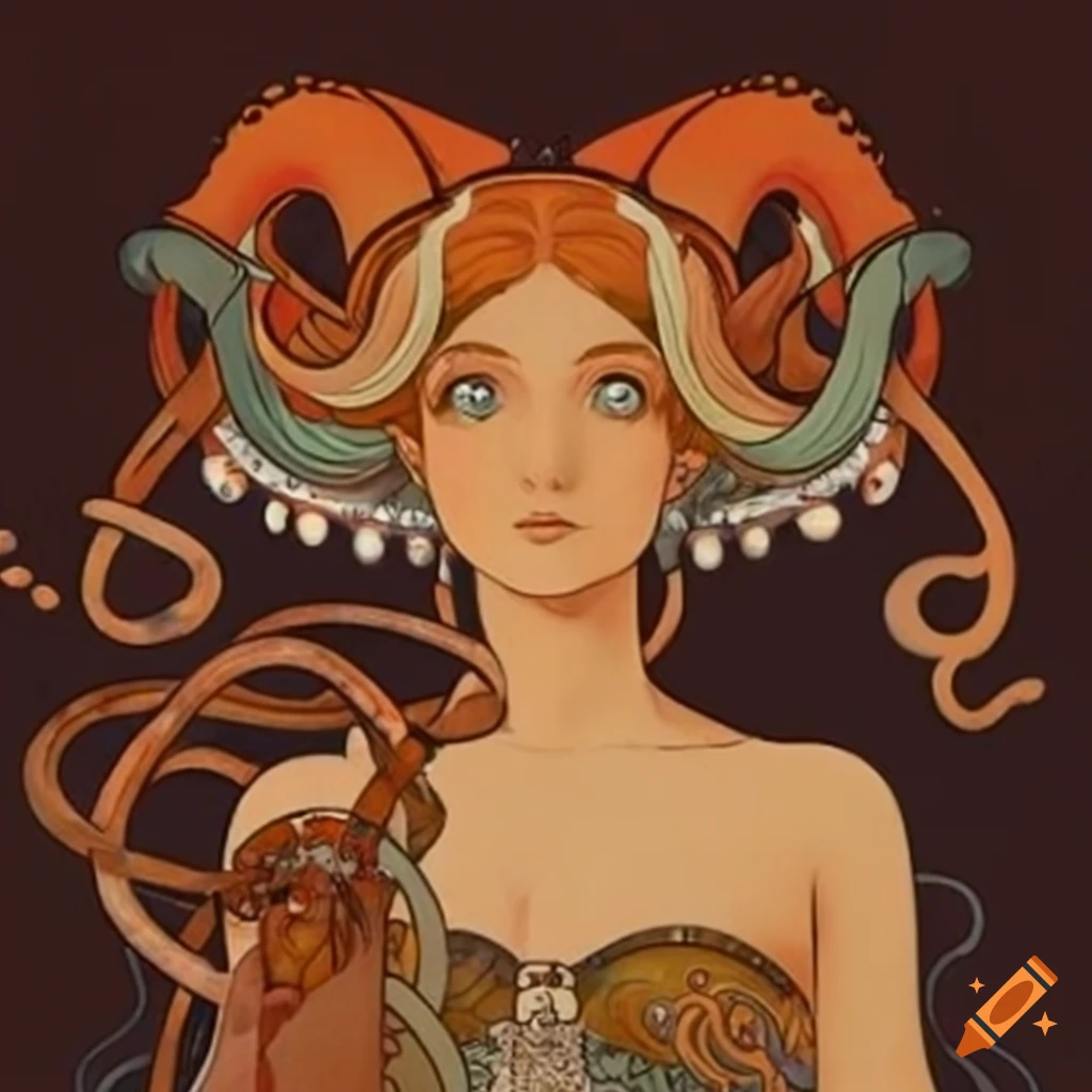 Artistic collaboration inspired by James Gurney, Norman Rockwell, and Alphonse Mucha with Bernini influence
