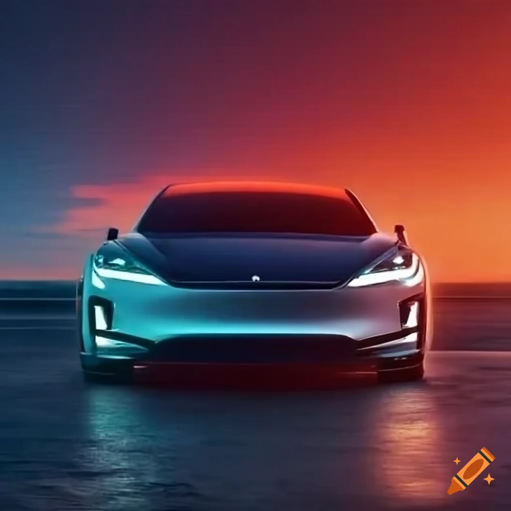 Future Tesla on a road in Spain album cover