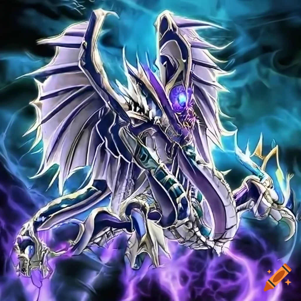 Celestial Guardian Dragon inspired by Yu-Gi-Oh style