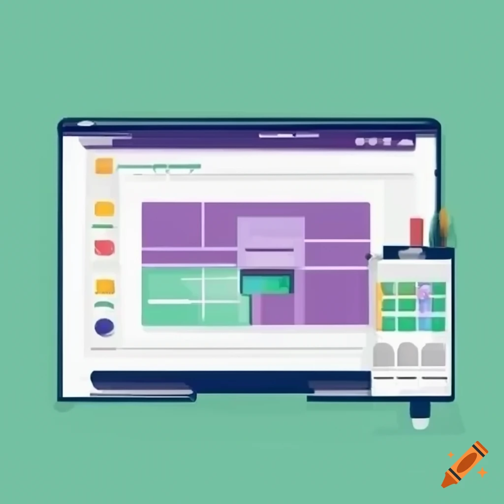 Web development animated card design