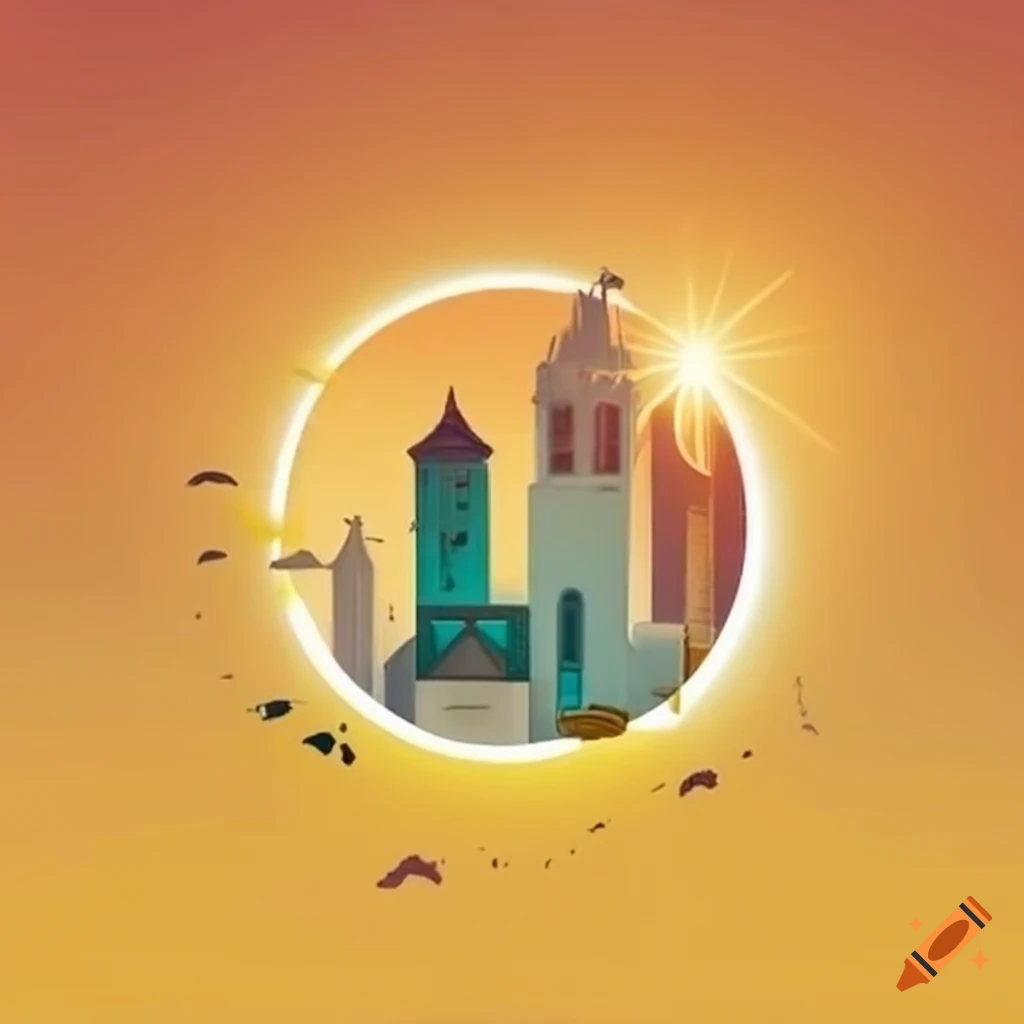 logo town in the sun