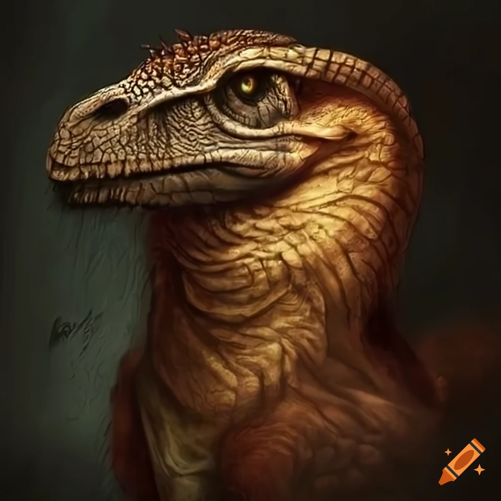 Raptor artwork inspired by Leonardo da Vinci