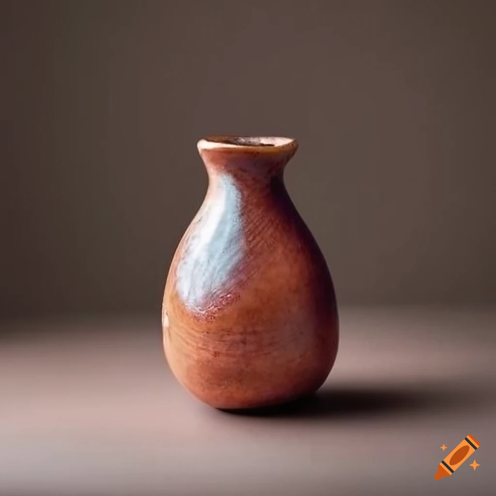 Tall narrow clay bowl with whole figs and ash glaze