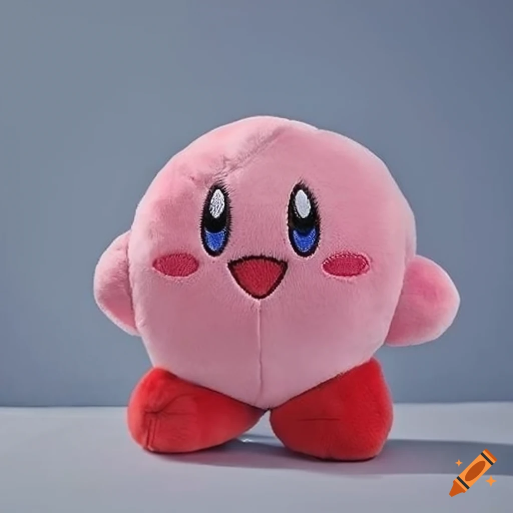 Cute Kirby plush toy