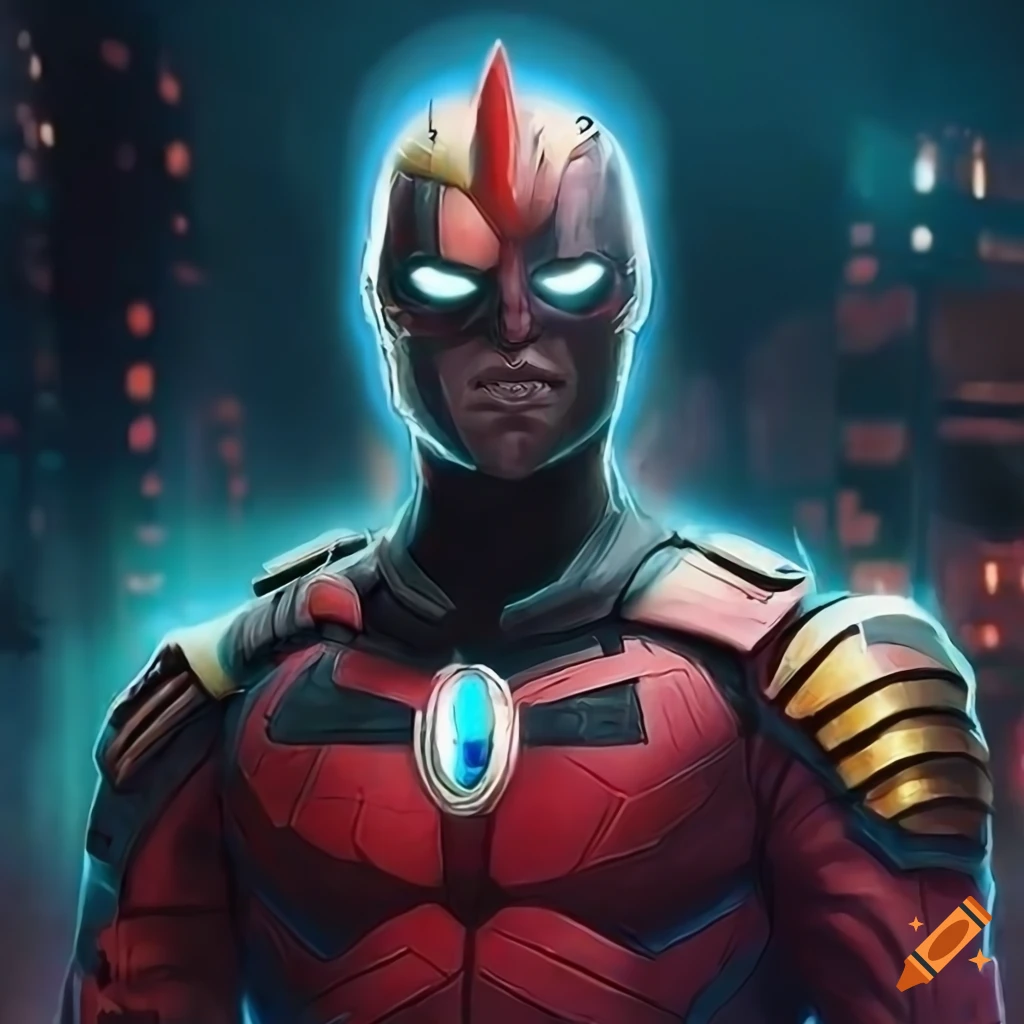 Comic art by greg rutkowski with cinematic colors and watchmen details ...