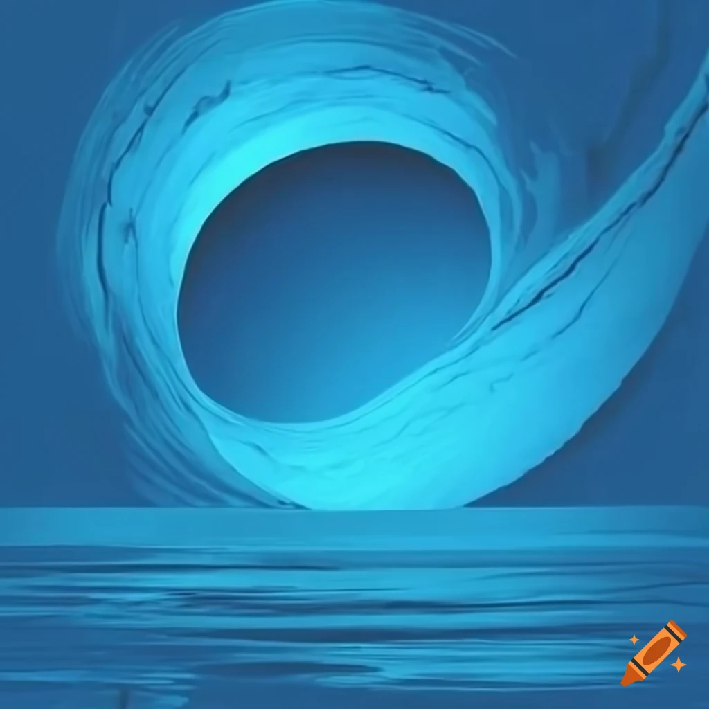 Blue Waterfox browser wallpaper