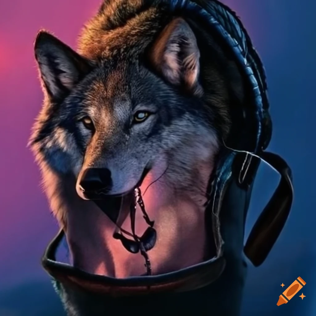 Wolf in a handbag