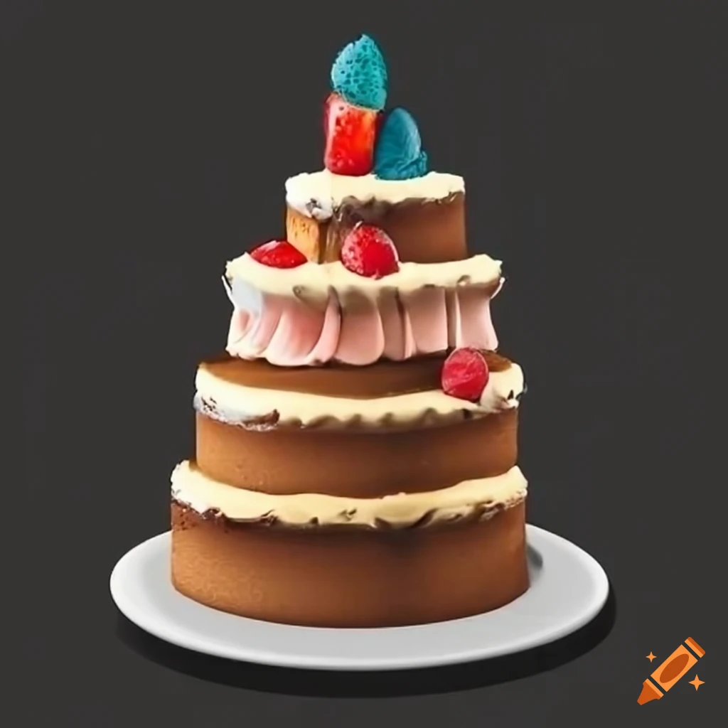 Big delicious cake