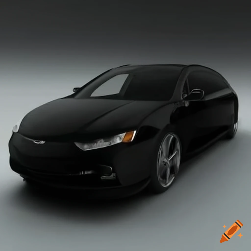 Car missing a wheel