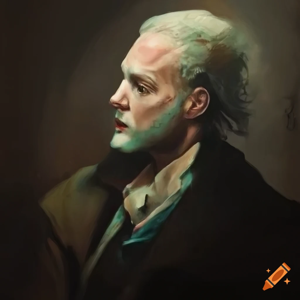Intense and dramatic portrait inspired by Tosca, in the style of Jeremy Mann