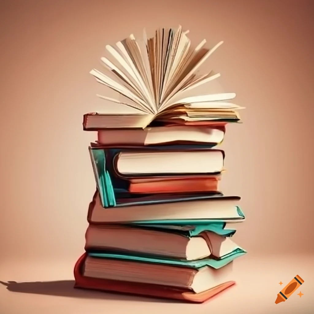 Piles of books and ideas