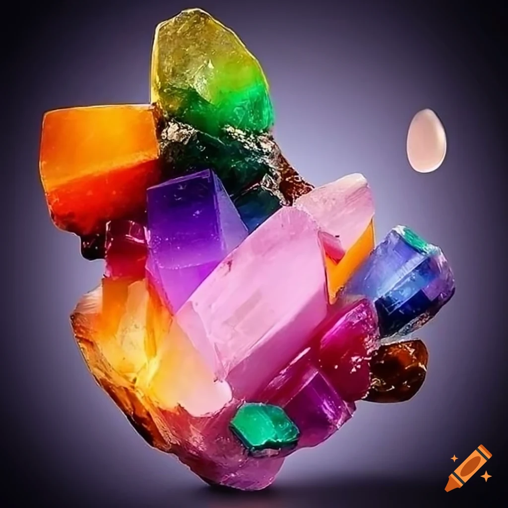 Beautiful magic mineral